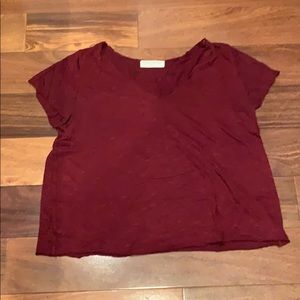 Urban Outfitters project social t- merlot